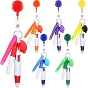 5-in-1 Badges Reels for Nurse Doctor, Retractable Badges Reels Holder