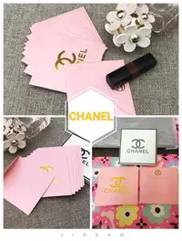 在飛比找Yahoo!奇摩拍賣優惠-CHANEL 全新 盒裝 10入 粉色 小巧 利事包/紅包袋