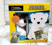 National Geographic Sew Easy Plush Pals Snow Polar Bear