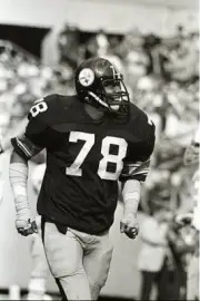 Defensive Lineman Dwight White Of The Pittsburgh Steelers Nfl 1977 OLD PHOTO