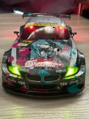 RC Body 1/10 Tamiya BMW Miku Hatsune model Z4 Body LED unit Collectible rare NEW