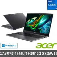 在飛比找momo購物網優惠-【Acer 宏碁】17.3吋i7效能筆電(Aspire 5/