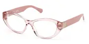 Max & Co. MO5176 072 Women’s Glasses Pink Size 53 - Private Health Rebate - Blue Light Block Available