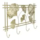Light Luxury Ginkgo Wall Hanging Porch Coat Rack Key Rack Kitchen Wall Storage I