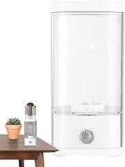 Cosmetic Brush Cleaner, Quick-Drying Makeup Brush Washing Machine, 15.5x7.5cm, Portable & Multifunctional Brush Spinner, Efficient & Easy to Use, Ideal for Women & Girls Brush Care