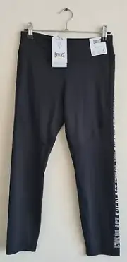 Girls Everlast Size 14 Black & White BNWT Leggings Ankle Length Activewear