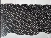 Halloween Ghost Pumpkins VALANCE CURTAIN 42x14 Kitchen Window Curtains Ghosts