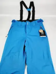 Dare2b ACHIEVE II Snow Pants Men's Small VALLARTA BLUE Stretch Ski Salopettes