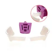 1 Kit Dental Occlusal Pad Bite Pad Medium Autoclavable + 2 Pcs Oral Block Tongue