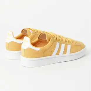 Adidas Originals W Campus 黃 女鞋 低筒 復古 麂皮 板鞋 運動鞋 AQ1071