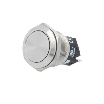 82-5151.1000 Switch: Vandal Proof Pos: 2 SPDT 3A/240VAC 3A/240VDC Ø19mm EAO