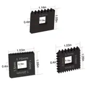 3Pcs Metric Thread Chaser Die Set For Dies Restore Threads with OTC Tool 202817