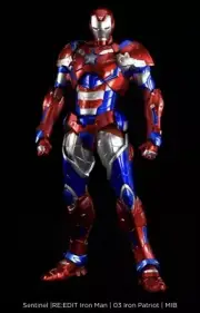 Brand New! 2016 SDCC Exclusive: RE:EDIT Sentinel-Iron Patriot