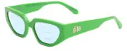 SITO SHADES AXIS Womens Multi-Focus Blue Light Glasses in Neon Green Flash 55 mm