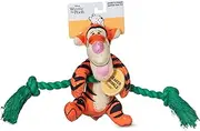 Disney for Pets Winnie The Pooh: Tigger Rope Pet Toy | Disney Dog Toys | Rope Tug Toy for Dogs Inspired by Winnie The Pooh with Crinkle and Squeaker, 12 Inch