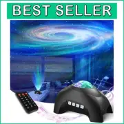 Bluetooth Star Projector with White Noise & Auto Off Timer – Perfect Night Light