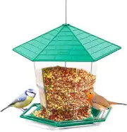 Bird Feeders, Bird Feeder for Outside Outdoors Hanging, Squirrel Proof, Easy