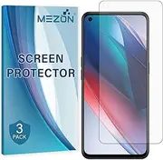 [3 Pack] MEZON Ultra Clear Screen Protector Film for OPPO Find X5 Lite – Case Friendly, Shock Absorption (OPPO Find X5 Lite, Clear)