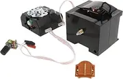 BESTOYARD Classic Cuckoo Clock Movement Retro Style Quartz Mechanism for Replacement Non Hook Design Repair Part with Hourly Chime for Wall Clocks