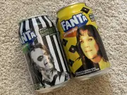 Limited Edition BEETLEJUICE Fanta! / Michael Keaton & Catherine O'Hara / New!
