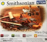 Smithsonian Mars Dig Kit -Dig and Collect Sand Rocks found on Mars **New**