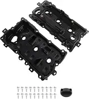 2x Valve Cover W/Gasket & Cap Compatible With Altima Pathfinder JX35 QX60 3.5L 2007-2014 13264-JA10A 13264-JA10B