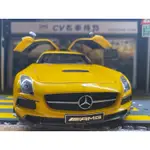 【CV名車博覽】 最後調貨1/18 MINICHAMPS SLS AMG BLACK SERIES黃