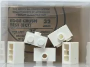 LEGO Parts - White Brick, Modified 1 x 2 with Stud on Side - No 86876 - QTY 5