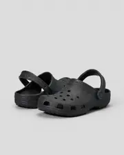 [Crocs] Crocs Women's Glitter Clogs Shoes in Black Size W7 W7 Black