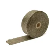 DEI for Titanium Exhaust Wrap; 2 ft. x 50 ft.; Standard Clamshell Packaging (for: Subaru)