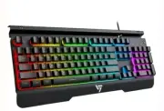 VicTsing PC265A RGB Metallic Base Wired Gaming Keyboard, Backlight High Performa