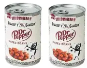 Dr. Pepper Flavor Baked Beans 15 oz Pack of 2 - Unique Taste, Great Value