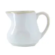 Tuxton China Inc GAA-100 Artisan 4 oz. Agave Ceramic Creamer with Handle - 1 Doz