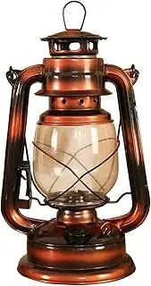 Retro Oil Lamp Portable Old Horse Lamp Decorative Oil Lamp Outdoor Camping Lamp Power Failure Emergency Lamp (Lamp Oil No Included)