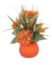 Creative Displays Modern Fall Centerpiece with Sunflowers & Hydrangeas