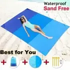 Sand Free Beach Mat Blanket Sand Proof Magical Sandless Sand Dirt Dust Disappear