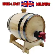 Whiskey Barrel 1.5L Decanter with Tap | Wine Making |