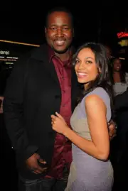 Actor Quinton Aaron actress Rosario Dawson at "The Book Of Eli" pr- Old Photo