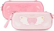 GeekShare Travel Carrying Case Compatible with Switch 2 (2025), Hardshell Storage Bag with 12 Game Card Slots, Portable Case for Switch 2 Console and Game Accessories - Star Wings Series