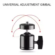 MINI TRIPOD LED LIGHT FLASH BRACKET WITH TRIPOD HEAD MINI TRIPOD BALL HEAD FOR
