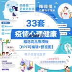 ❰熊爺PPT❱ 心理健康教育PPT小學大學生疏導指引課件疫情主題班會模板素材軟體 模板 電子書