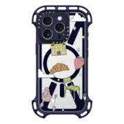 iPhone 16 Pro Ultra Bounce Case MagSafe Compatible Paris Stickers by Megan McKean