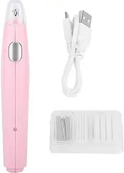 Electric Eraser Kit with 16 Replacement Refills USB Cable Handy Charging Refillable Pencil Battery Operated Pen Detailer Tool for Artists Drawing Sketching Painting Crafts(ピンク)