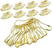CIMAXIC 1000pcs Gourd Shaped Safety Metal Pins Stylish Crochet Stitch Markers for Knitting Sewing and DIY Crafts Versatile Nappy Pins for Effortless Attachment and Decoration