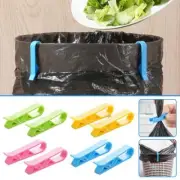 2Pcs Bin Bag-Clips Plastic Clip Clamp Holders For Kitchen Garbage Waste Trash
