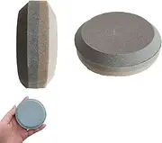 [TJHypenete] Axe Sharpening Stone, Puck Dual Grit Hatchet Sharpening Stone, Knife and Machete Round Sharpener, Waterstone Sharpener Grinding Tool, Axe Sharper Disk for Sharpening Dull Blunt Tired Edges