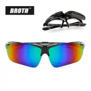 Flip Cycling Sunglasses Colorful Goggles Climbing Glasses Myopia Frame Outdoor
