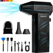 Compressed Air Duster-150000Rpm Electric Air Duster for Cleaning Keyboard & PC I
