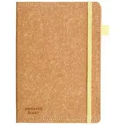 Otto Day-to-Page A5 Recycled Undated Diary Yellow