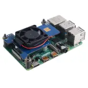 Geeekpi Poe HAT for Raspberry Pi 4, Support IEEE 802.3Af or 802.3At Poe Stand...